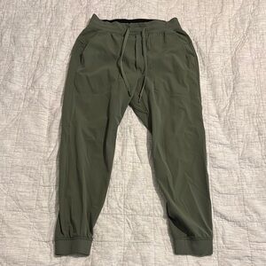 Lululemon Men's Olive Green Jogger Pants